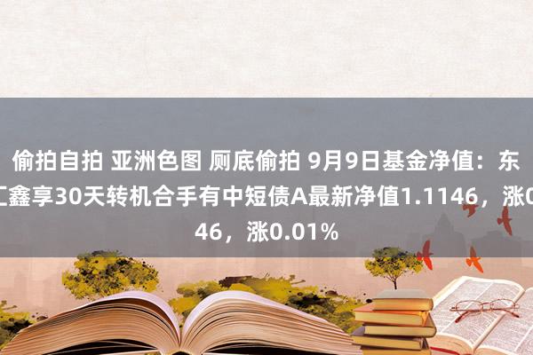 偷拍自拍 亚洲色图 厕底偷拍 9月9日基金净值：东证融汇鑫享30天转机合手有中短债A最新净值1.1146，涨0.01%