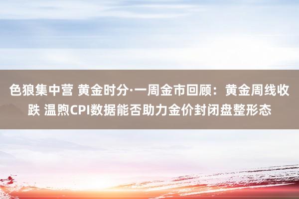 色狼集中营 黄金时分·一周金市回顾：黄金周线收跌 温煦CPI数据能否助力金价封闭盘整形态