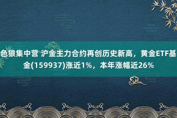 色狼集中营 沪金主力合约再创历史新高，黄金ETF基金(159937)涨近1%，本年涨幅近26%