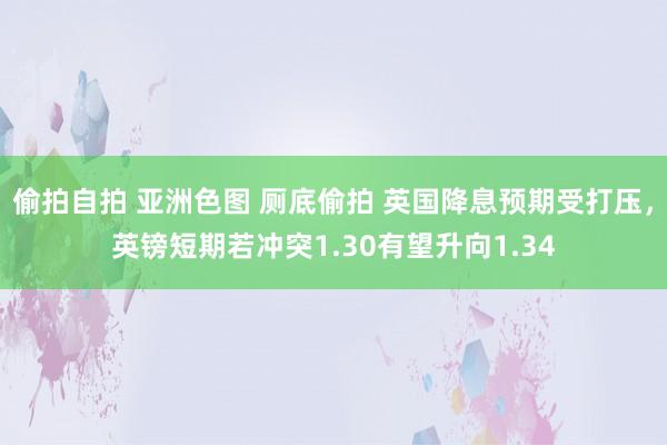 偷拍自拍 亚洲色图 厕底偷拍 英国降息预期受打压，英镑短期若冲突1.30有望升向1.34